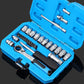 ⏳Time-Limited Special⏰29pcs Core Ratchet Socket Wrench Kit – Chrome‑vanadium steel, 11 sockets & 10 bits. Perfect for car repairs & DIY – save on garage bills! 🛠️✨