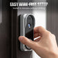 ⏳Time-Limited Special⏰4.3" Screen Video Doorbell with Two-Way Audio