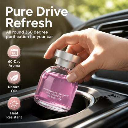 ⏳Time-Limited Special⏰Long Lasting Car Perfume, Mild Natural Fragrance Auto Air Freshener, Effective Odor Eliminator, Compact Decorative Car Scent for Dashboard