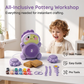 ⏳Time-Limited Special⏰Kids Electric Pottery Wheel DIY Clay Craft Kit