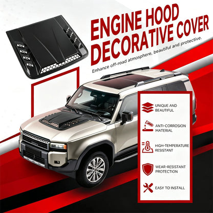 ⏳Time-Limited Special⏰Universal Car Hood Vent Bonnet Scoop Decorative Cover ABS Car Styling Accessories