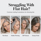 ⏳Time-Limited Special⏰Fluffy Hair Shaping Spray‑Lightweight Volumizing Mist, All‑Day Strong Hold Humidity‑Resistant Peach Scent Hair Spray for Fine Flat Thin Hair