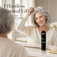 ⏳Time-Limited Special⏰Fluffy Hair Shaping Spray‑Lightweight Volumizing Mist, All‑Day Strong Hold Humidity‑Resistant Peach Scent Hair Spray for Fine Flat Thin Hair