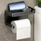 ⏳Time-Limited Special⏰Wall-Mounted Toilet Paper Holder with Storage Shelf