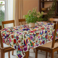 ⏳Time-Limited Special⏰Retro Floral Tablecloth – Vintage print, stain-resistant & easy-clean – Perfect for daily dining & garden parties 🌿