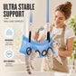 ⏳Time-Limited Special⏰2-in-1 Foldable Pet Grooming Bed – Breathable Mesh Cat & Dog Bathing Station with Storage Pockets, Home Pet Grooming Table