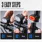 ⏳Time-Limited Special⏰Rechargeable Bike Light Set 🚲 Light Up the Road, Ride Home Safe – No Batteries, No Fuss ✨