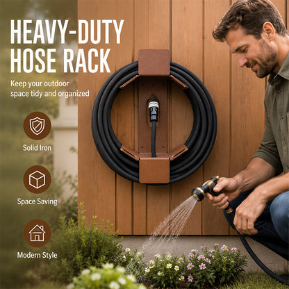 ⏳Time-Limited Special⏰Wall Mounted Iron Garden Hose Holder