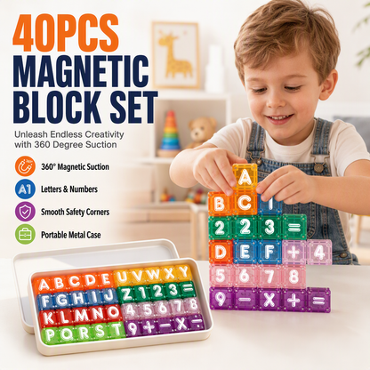 ⏳Time-Limited Special⏰Magnetic Alphabet Number Cubes for Children