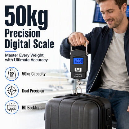 ⏳Time-Limited Special⏰Mini Portable Digital Luggage Scale
