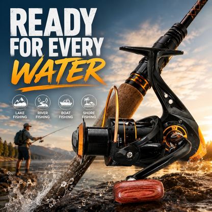 ⏳Time-Limited Special⏰Heavy-Duty CNC Spool Spinning Reel – Precision Engineered to Handle Any Fish! 🐟