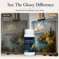 ⏳Time-Limited Special⏰ Gloss Boost Painting Varnish – High-Gloss Finish, UV Protection & Long-Lasting Shine for Acrylic, Oil & Canvas Artwork 🎨✨