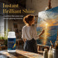 ⏳Time-Limited Special⏰ Gloss Boost Painting Varnish – High-Gloss Finish, UV Protection & Long-Lasting Shine for Acrylic, Oil & Canvas Artwork 🎨✨