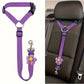 ⏳Time-Limited Special⏰2-in-1 Car Safety & Walk Leash – Headrest Mount, No Seatbelt Buckle Needed! 🚗