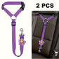 ⏳Time-Limited Special⏰2-in-1 Car Safety & Walk Leash – Headrest Mount, No Seatbelt Buckle Needed! 🚗