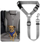 ⏳Time-Limited Special⏰2-in-1 Car Safety & Walk Leash – Headrest Mount, No Seatbelt Buckle Needed! 🚗