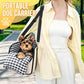 ⏳Time-Limited Special⏰Secure Travel Pet Booster – Portable Dog Car Seat Booster, Safety Harness Included Soft Padded Pet Travel Carrier for Small & Medium Dogs