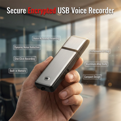 ⏳Time-Limited Special⏰Portable High-Definition Noise-Cancelling USB Voice Recorder