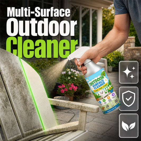 ⏳Time-Limited Special⏰Multi-Surface Patio Cleaner Spray – Lift Grime from Wood, Metal, Plastic & Stone – Quick Spray & Wipe ✨