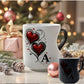 ⏳Time-Limited Special⏰Color Changing Heart Handle Ceramic Mug for Valentine's Day ☕