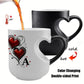 ⏳Time-Limited Special⏰Color Changing Heart Handle Ceramic Mug for Valentine's Day ☕