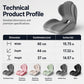 ⏳Time-Limited Special⏰Ergonomic memory foam seat cushion with back support – comfortable & supportive for home, office, and car 💺🛡️