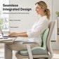 ⏳Time-Limited Special⏰ Ergonomic Memory Foam Seat Cushion with Back Support – Posture Correction, Pressure Relief & Breathable Design ✨