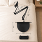 ⏳Time-Limited Special⏰Watch in Bed, Hands-Free – Magnetic Tablet Stand with Hidden Mattress Base. No Shaking, No Drilling.