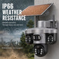 ⏳Time-Limited Special⏰3 Lenses. 0 Wires. 100% Peace of Mind. Triple solar-powered security that watches every angle — no WiFi, no electric bill.