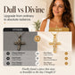 ⏳Time-Limited Special⏰Women's Sparkling Twisted Knot Cross Pendant Necklace – Elegant design, brilliant shine & lightweight – Perfect for daily wear & special occasions 💖