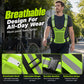 ⏳Time-Limited Special⏰High Visibility Reflective Vest Adjustable Safety Running Gear with Pocket