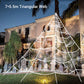 ⏳Time-Limited Special⏰Giant Halloween Spider Web Lights & Hairy Spider Decor – Choose 5m LED Web, 150cm Spider or Complete Set
