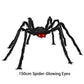 ⏳Time-Limited Special⏰Giant Halloween Spider Web Lights & Hairy Spider Decor – Choose 5m LED Web, 150cm Spider or Complete Set