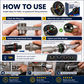 ⏳Time-Limited Special⏰Universal Magnetic Threaded Adapter – Color-Coded Size Rings, Premium Aluminum – Rust-Resistant, Compact – For Ratchets & Power Tools! 🔋