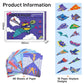 ⏳Time-Limited Special⏰ Fold, Fly & Learn Together – Creative Paper Airplane Set for Kids. Educational & Easy. Free UK Delivery