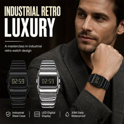 ⏳Time-Limited Special⏰Premium Feel, All-Day Comfort – Luxury Digital Watch with Adjustable Metal Strap. Half Price. Free UK Delivery