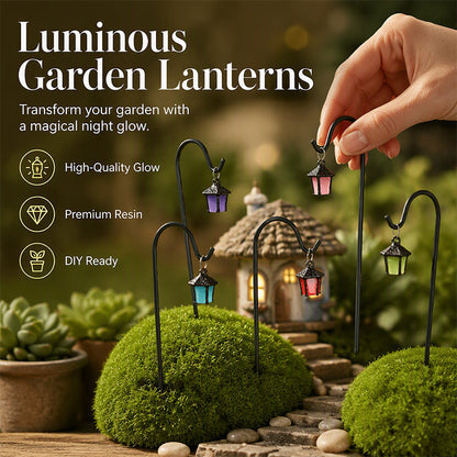 ⏳Time-Limited Special⏰Luminous Retro Lantern Plant Stake – Glowing design, weatherproof & decorative – Perfect for gardens, patios & evening ambiance ✨
