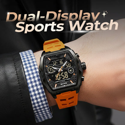⏳Time-Limited Special⏰Men's Dual Display Sports Watch – Analog-Digital Watch with Luminous Dial