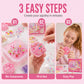 ⏳Time-Limited Special⏰DIY Squishy Toy Kit‑Cat‑Paw Fried Ice Handmade Squeeze Toy Set, Tactile Jelly Rebound Craft Kit, Fun Stress‑Relief DIY Toy for Kids Age 6+