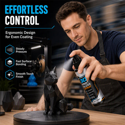 ⏳Time-Limited Special⏰3D Printer Model Gloss Spray Quick Drying Layer Line Reducer for PLA PETG ABS