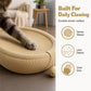 ⏳Time-Limited Special⏰Wear-Resistant Sisal Cat Scratcher Bed – Durable Scratching Surface, Roomy Oval Shape & Included Cat Toy ✨