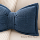 ⏳Time-Limited Special⏰Soft Chenille Bow-Shaped Throw Pillow