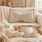 ⏳Time-Limited Special⏰Soft Chenille Bow-Shaped Throw Pillow