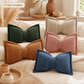 ⏳Time-Limited Special⏰Soft Chenille Bow-Shaped Throw Pillow