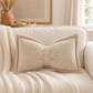 ⏳Time-Limited Special⏰Soft Chenille Bow-Shaped Throw Pillow
