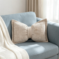 ⏳Time-Limited Special⏰Soft Chenille Bow-Shaped Throw Pillow
