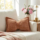 ⏳Time-Limited Special⏰Soft Chenille Bow-Shaped Throw Pillow