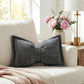 ⏳Time-Limited Special⏰Soft Chenille Bow-Shaped Throw Pillow