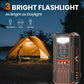 ⏳Time-Limited Special⏰Solar Power Bank – 20000mAh, Foldable 4-Panel Solar, IPX5 & LED Flashlight – For Camping & Emergencies 🏕️