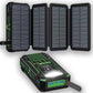 ⏳Time-Limited Special⏰Solar Power Bank – 20000mAh, Foldable 4-Panel Solar, IPX5 & LED Flashlight – For Camping & Emergencies 🏕️